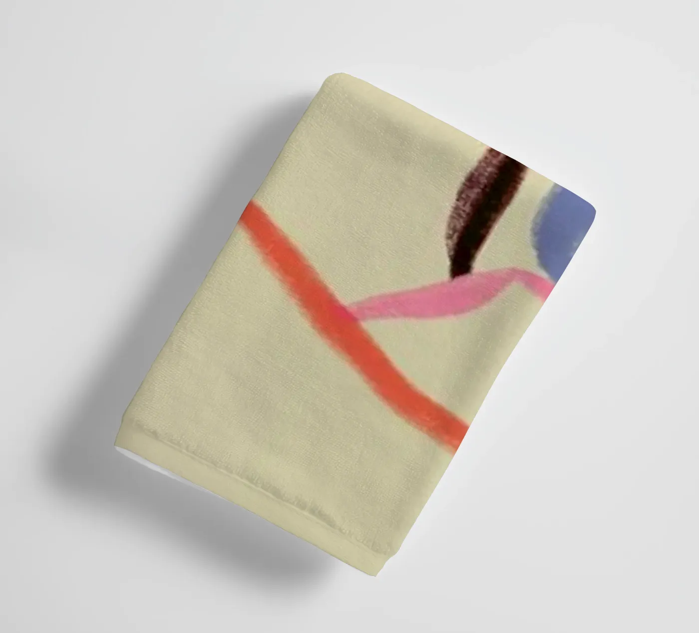 Gemini towel by Sandra Poliakov