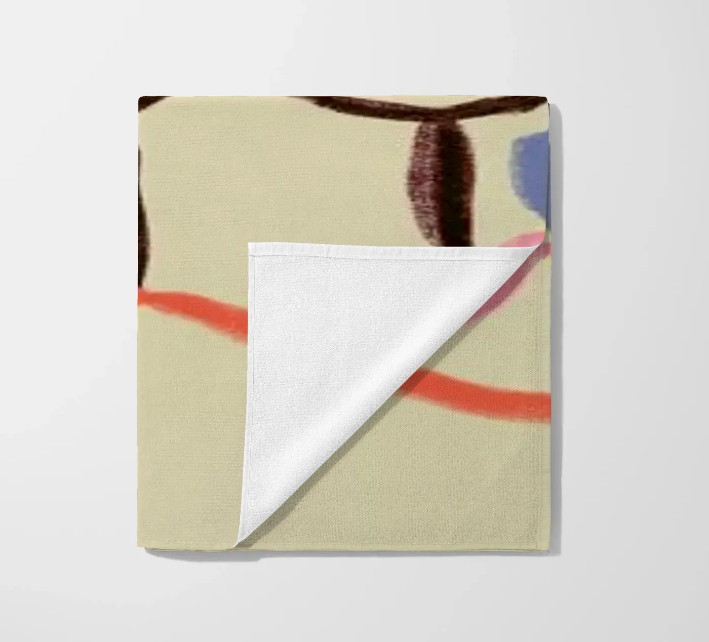 Gemini strandhanddoek van Sandra Poliakov