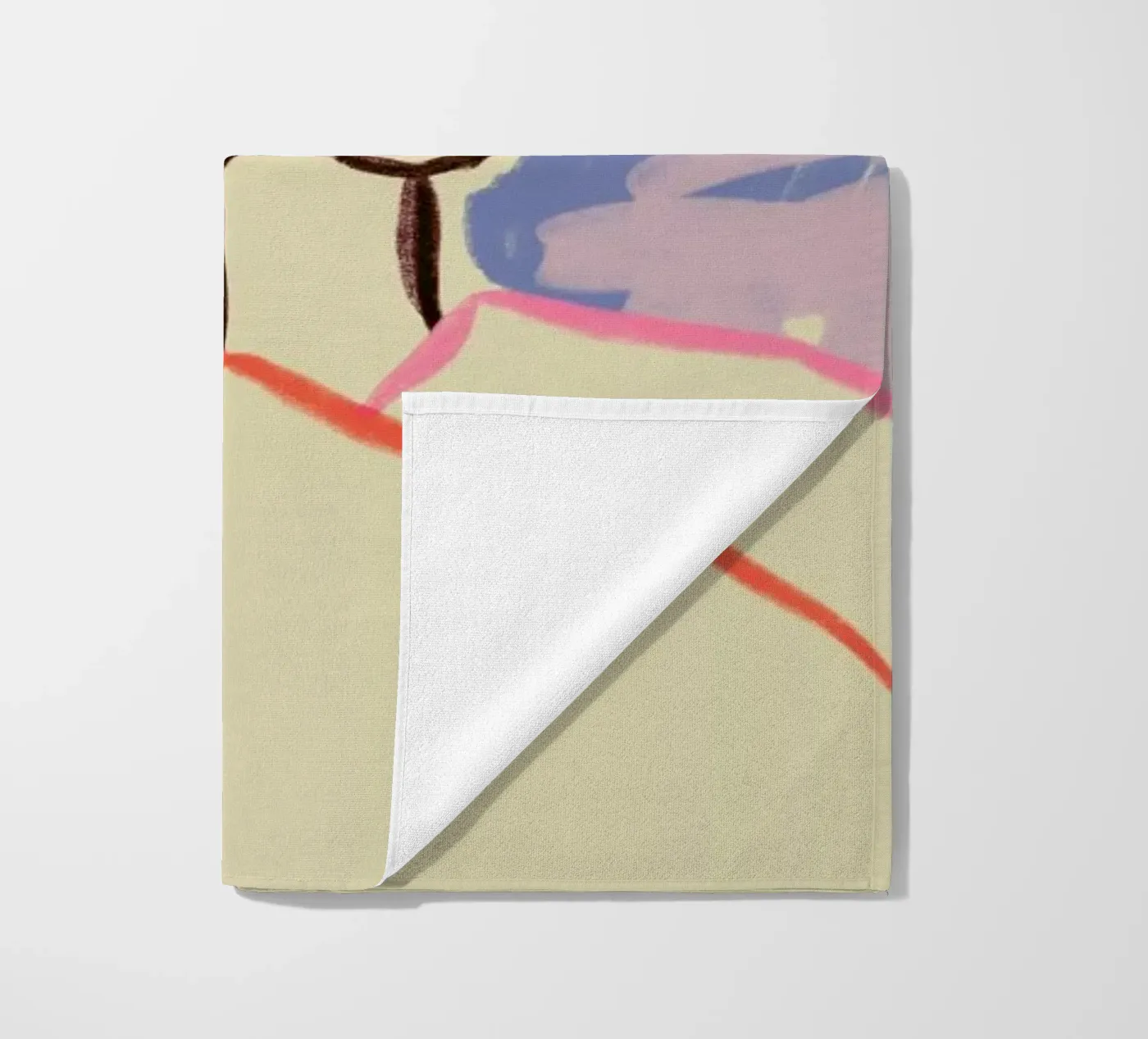 Gemini strandhanddoek van Sandra Poliakov