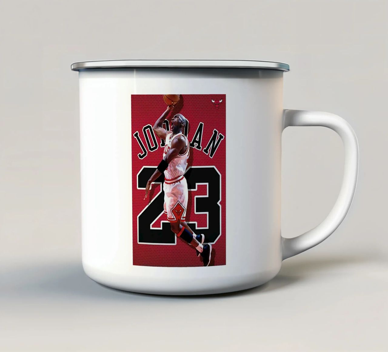 Maglia Michael Jordan tazza in smalto da maryde shop