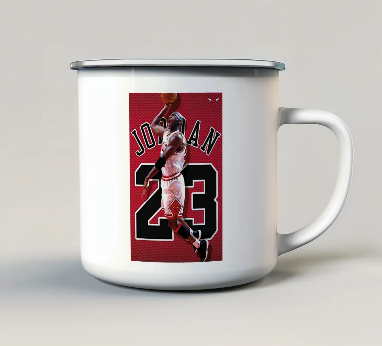 Maglia Michael Jordan tazza in smalto da maryde shop