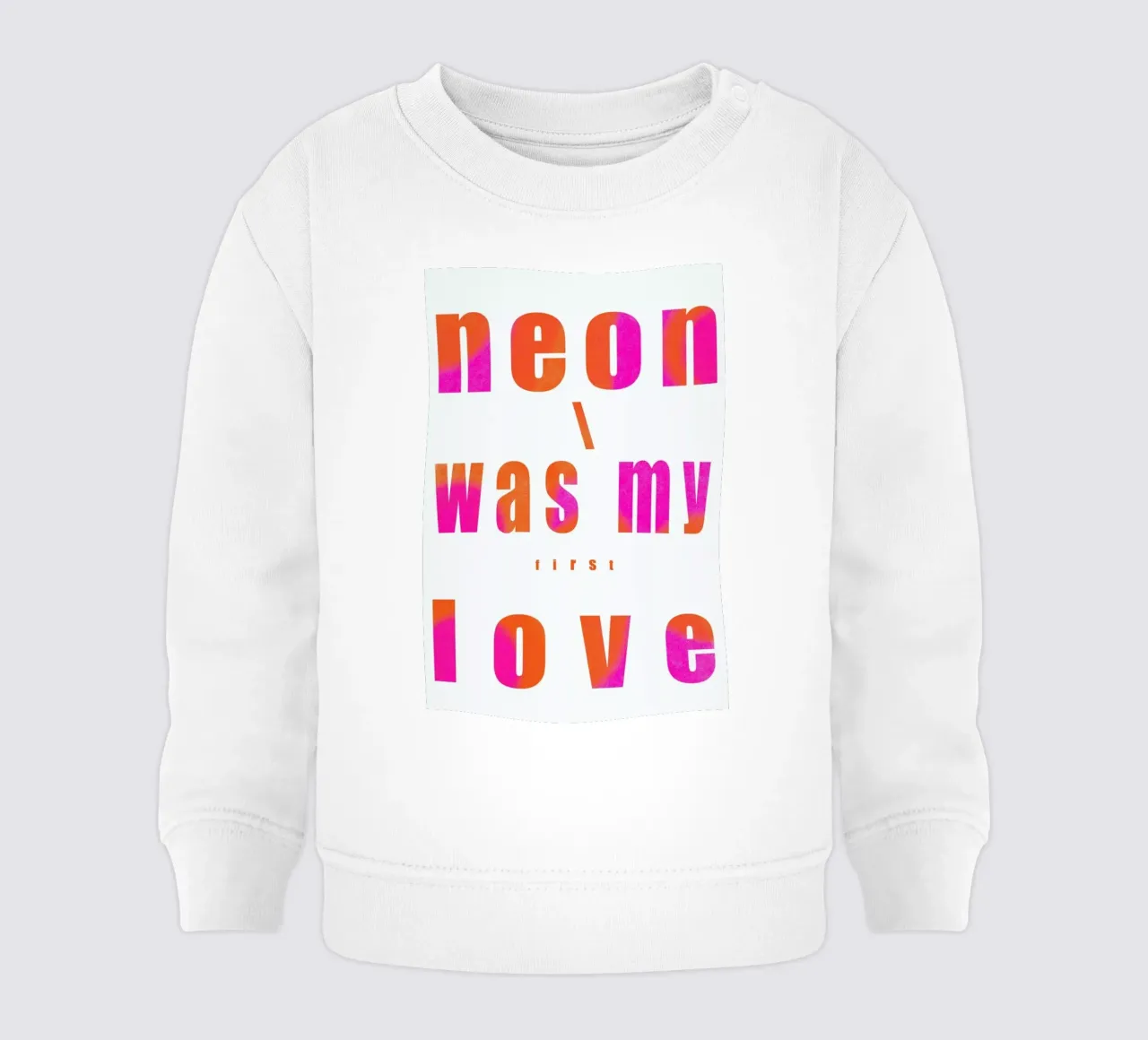 Riso no.9 felpa neonato da Froilein Juno