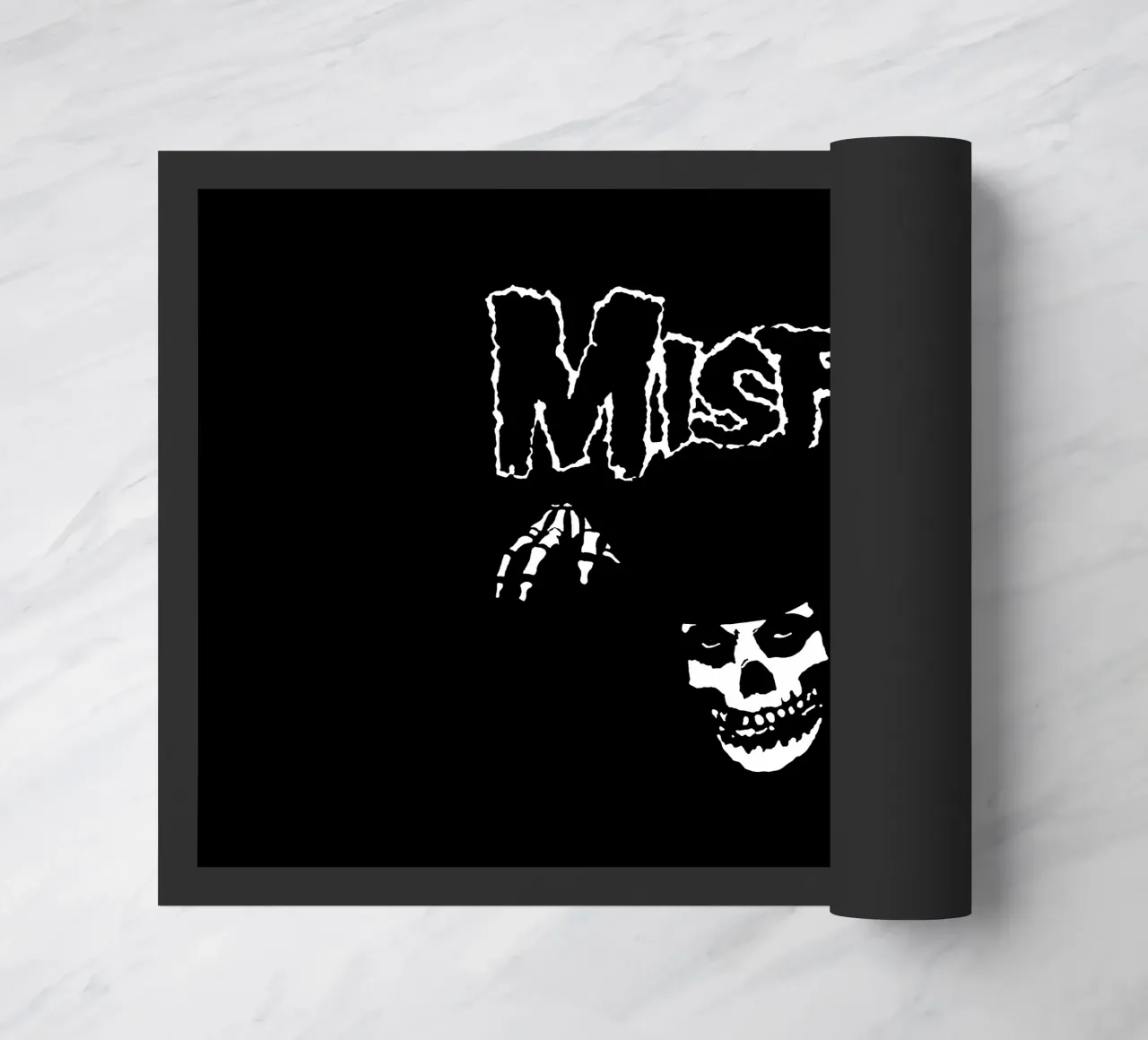 Misfits - Music Band doormat by Aiden Hermisto