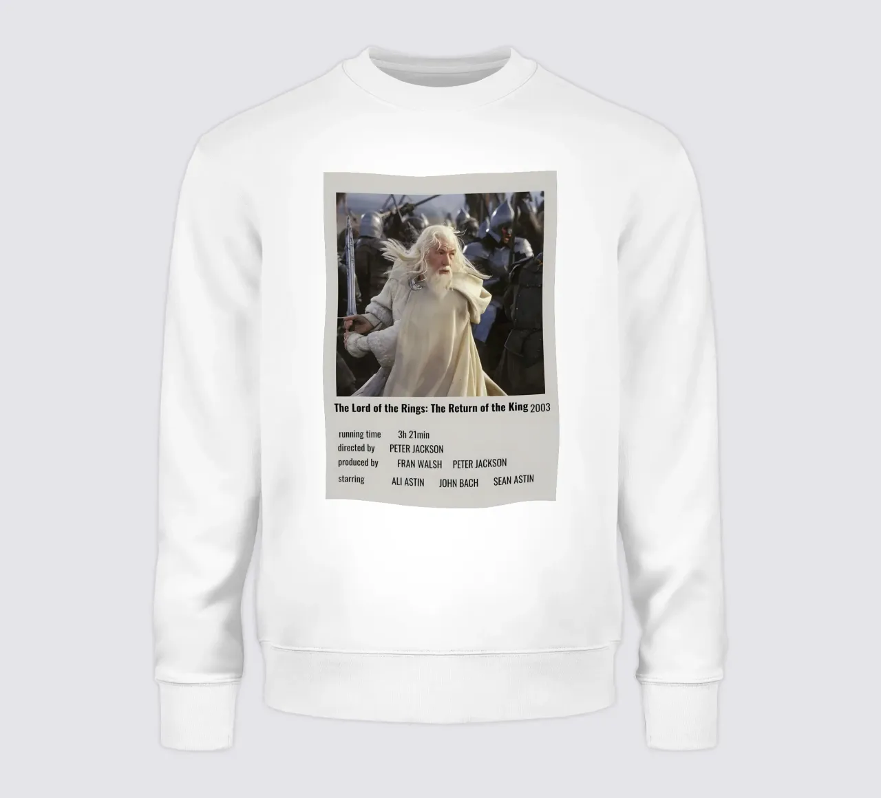 The Lord of the Rings The Return of the King 2003 sudadera de MVFminimalist