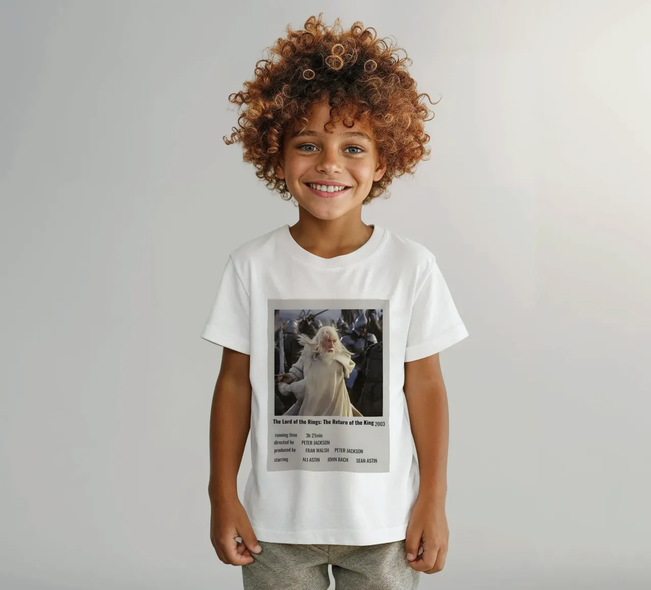 The Lord of the Rings The Return of the King 2003 t-shirt bambini da MVFminimalist