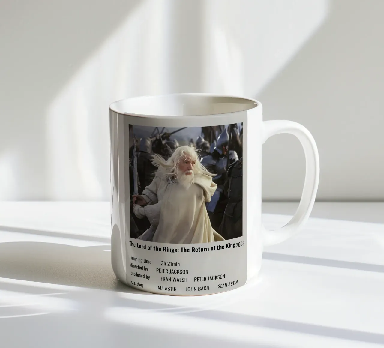 The Lord of the Rings The Return of the King 2003 tazza in ceramica da MVFminimalist