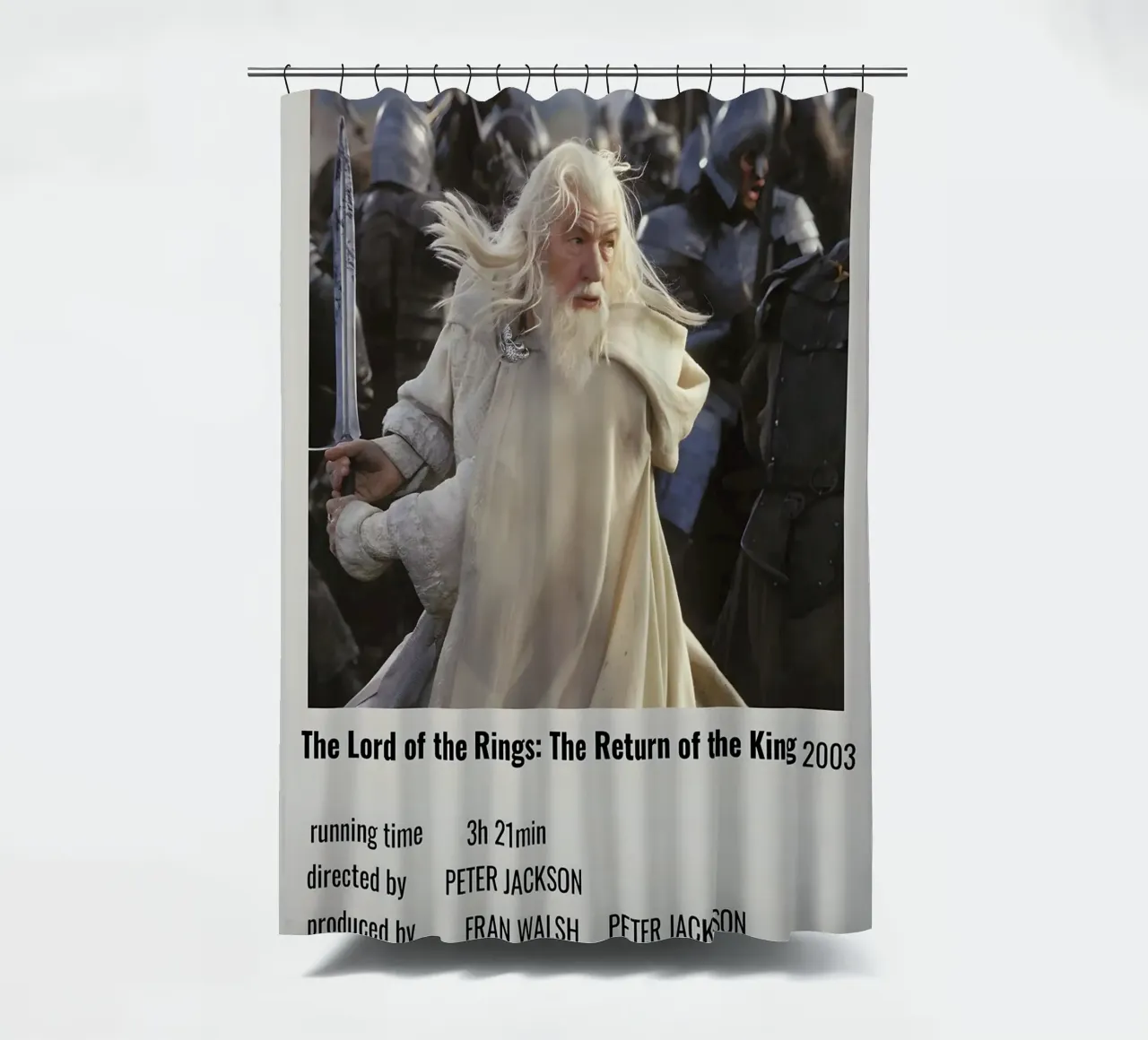 The Lord of the Rings The Return of the King 2003 tenda da doccia da MVFminimalist