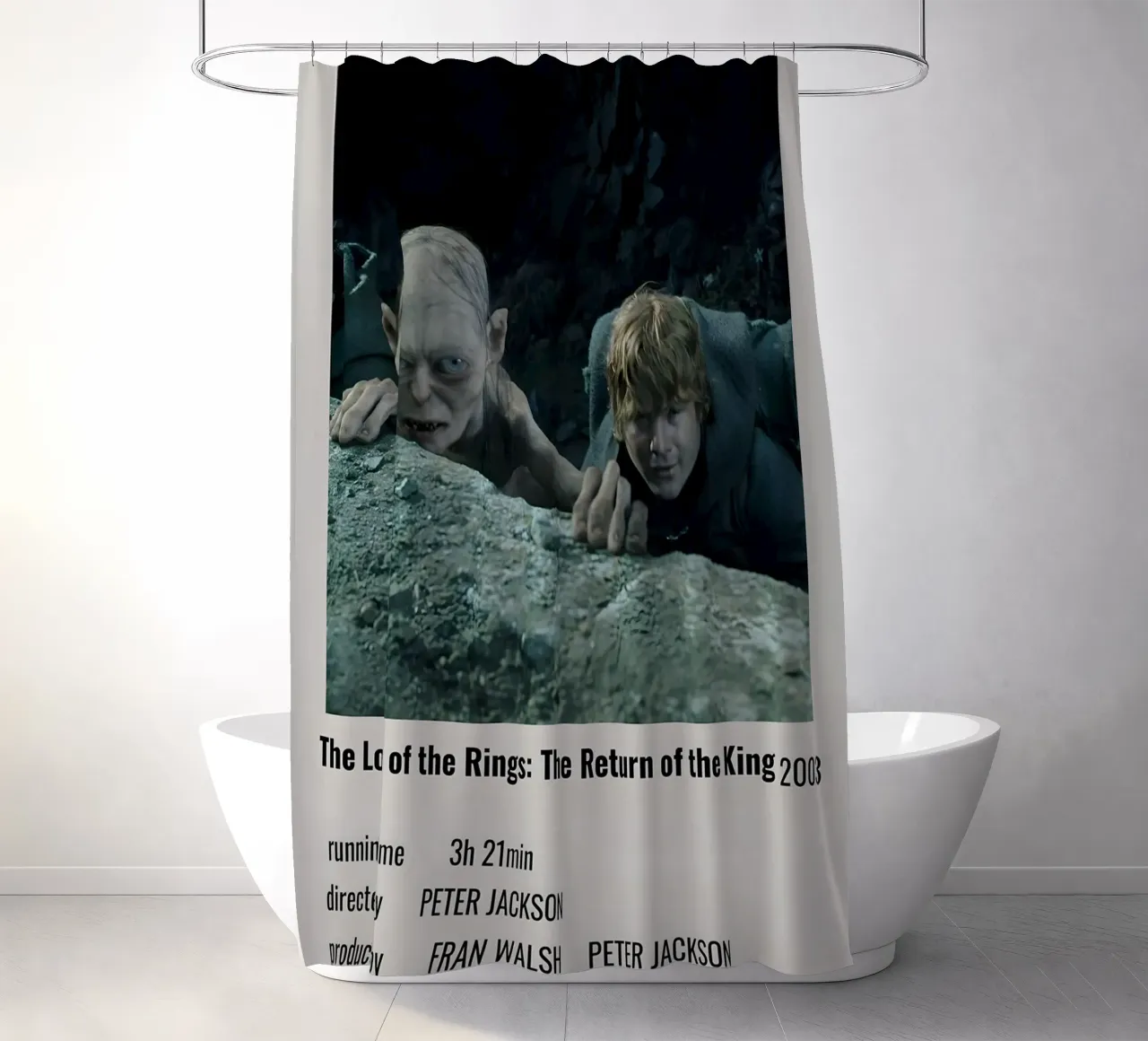 The Lord of the Rings The Return of the King 2003 tenda da doccia da MVFminimalist