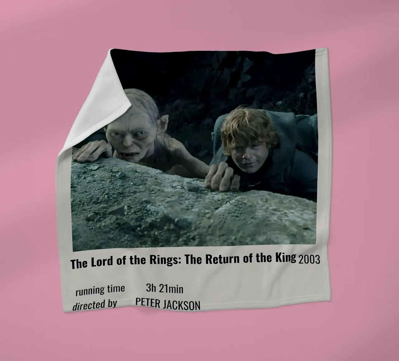 The Lord of the Rings The Return of the King 2003 coperta in pile da MVFminimalist