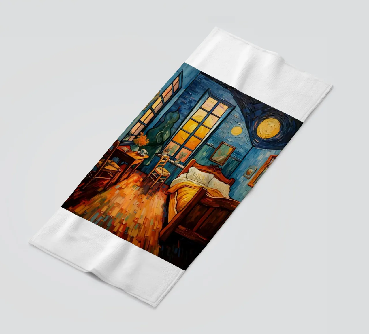 camera da letto ordinata telo mare da Piper Shop Oke