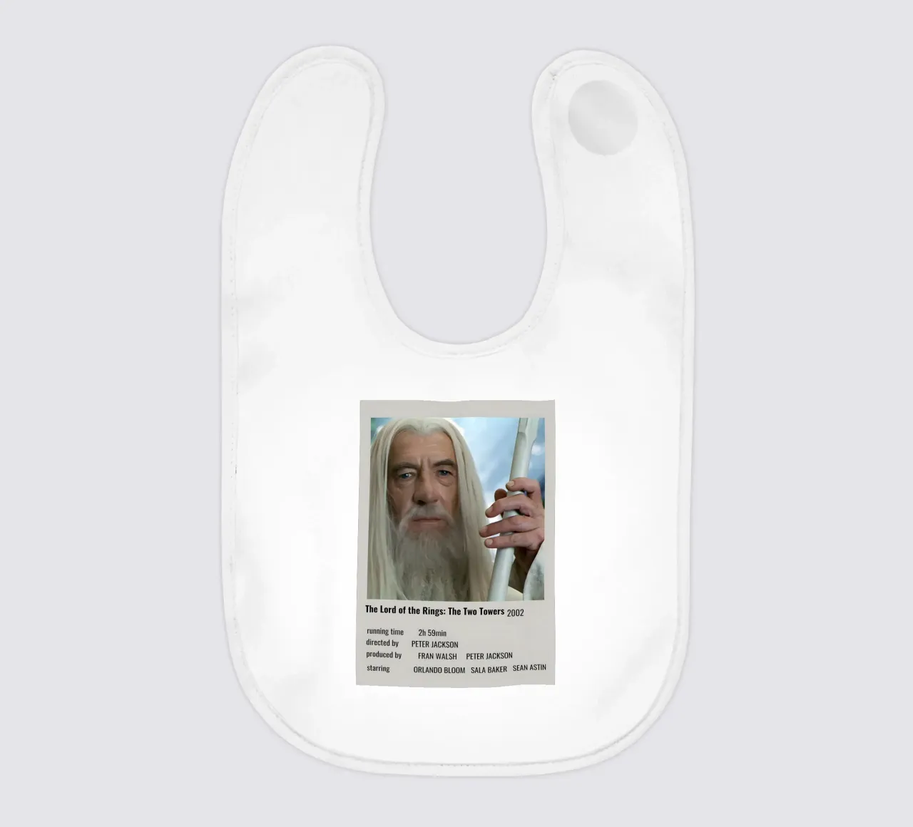 The Lord of the Rings The Two Towers 2002 bavaglino da MVFminimalist