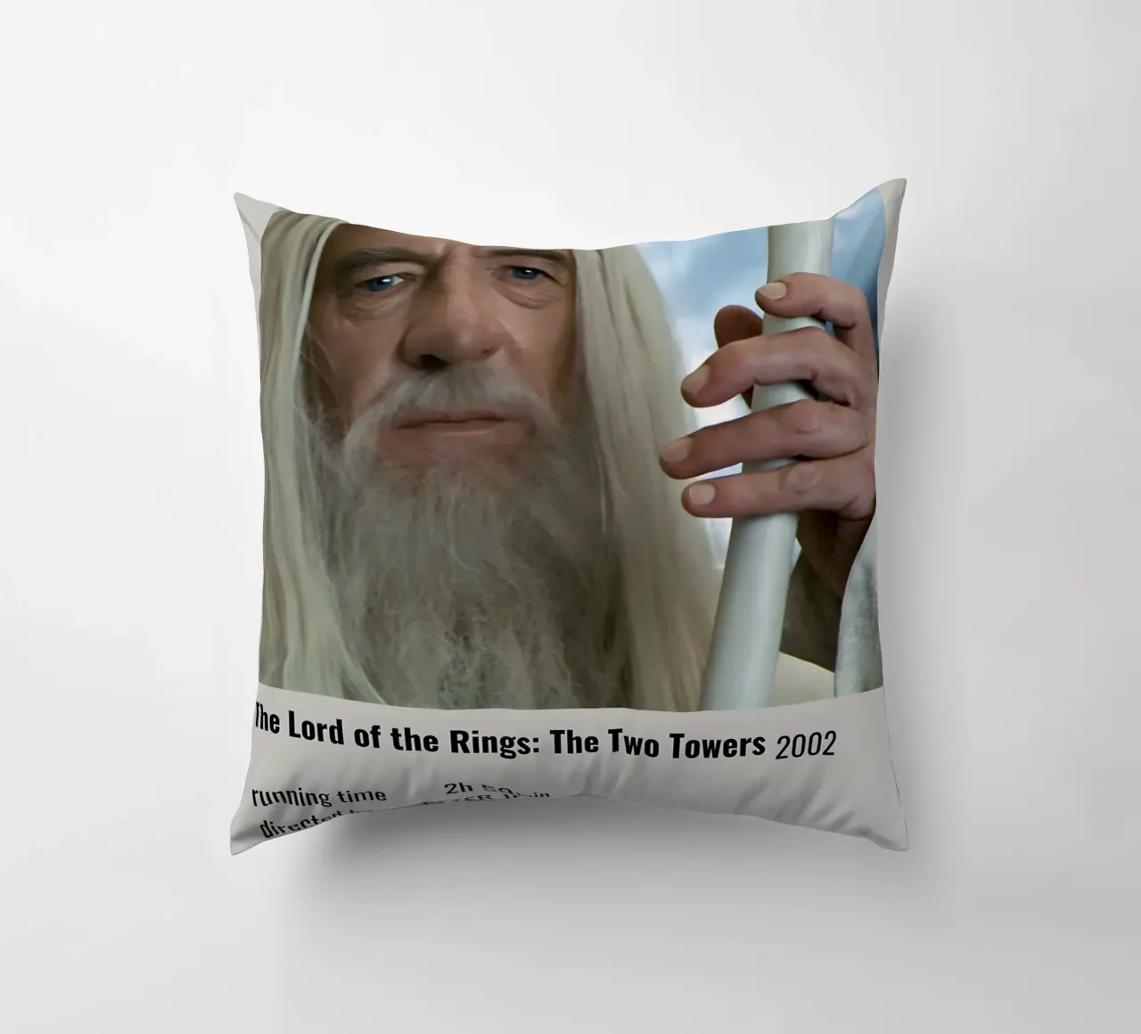 The Lord of the Rings The Two Towers 2002 cuscino da MVFminimalist