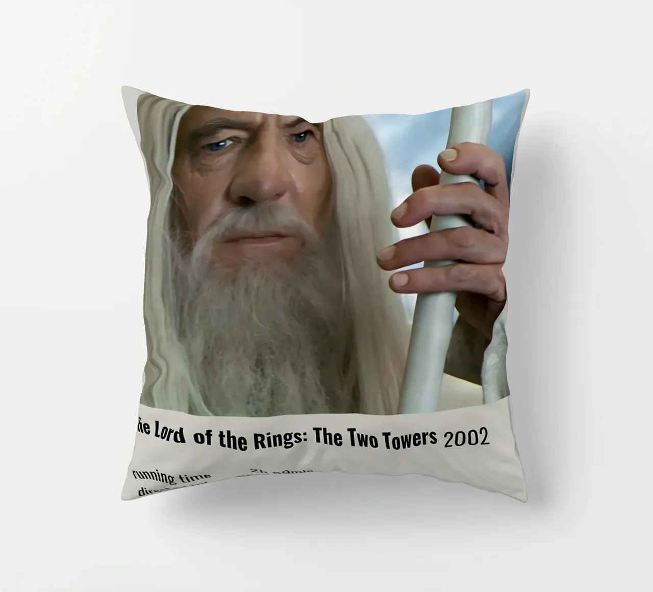 The Lord of the Rings The Two Towers 2002 cuscino da MVFminimalist