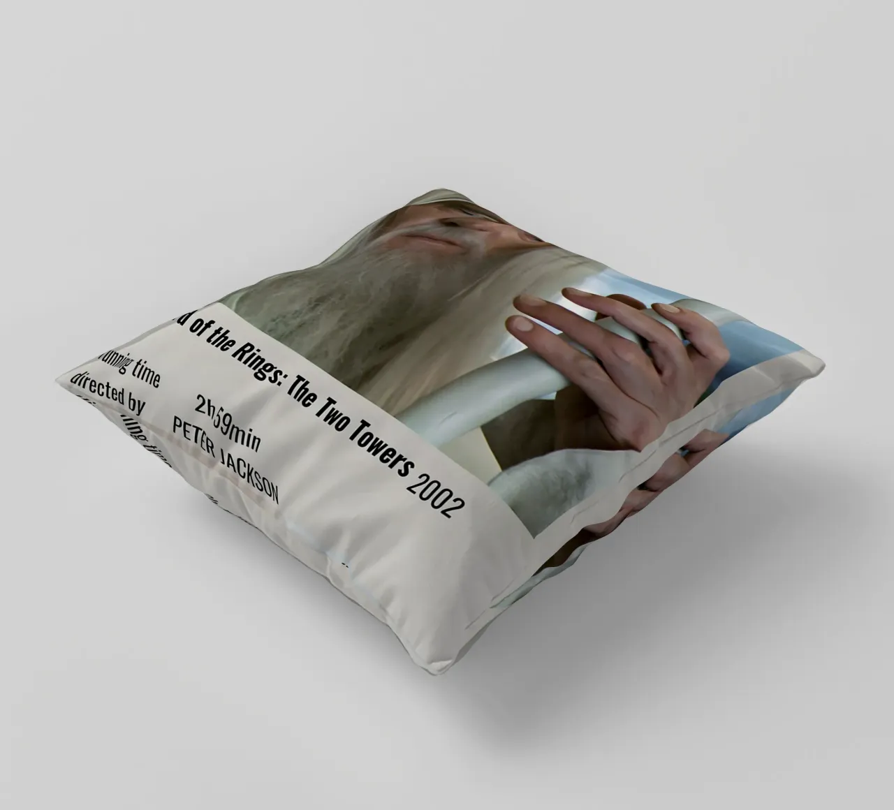 The Lord of the Rings The Two Towers 2002 cuscino da MVFminimalist