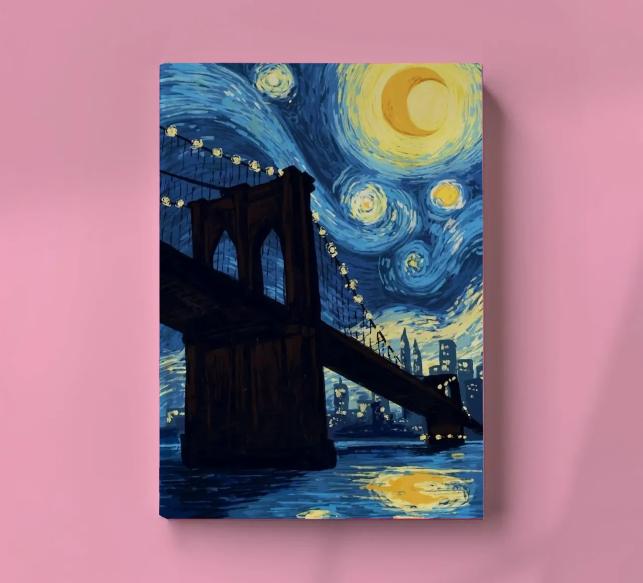 silhouette di un ponte di notte diario da Piper Shop Oke
