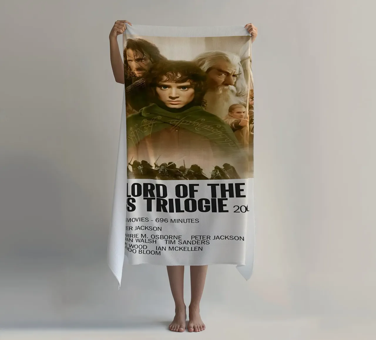 THE LORD OF THE RINGS TRILOGIE 2001 telo mare da MVFminimalist