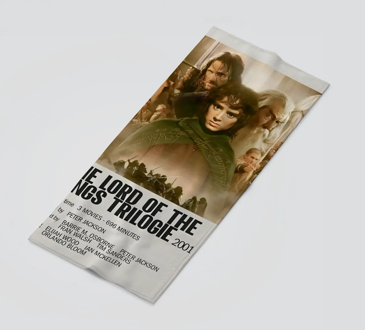 THE LORD OF THE RINGS TRILOGIE 2001 telo mare da MVFminimalist