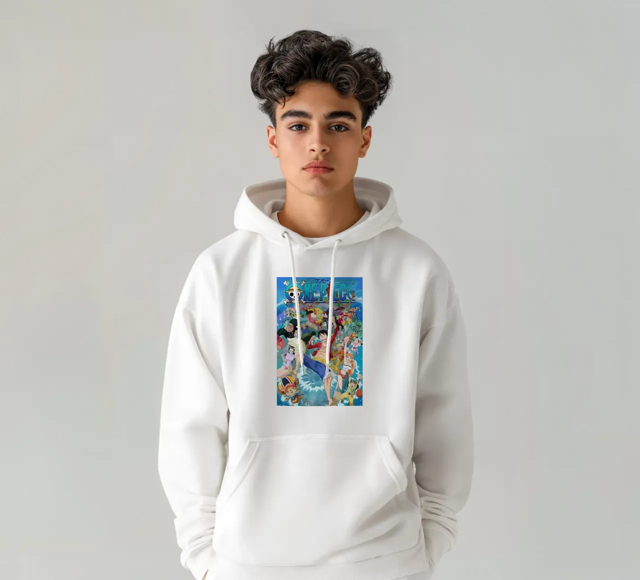 Un pezzo felpa con cappuccio da harris shop