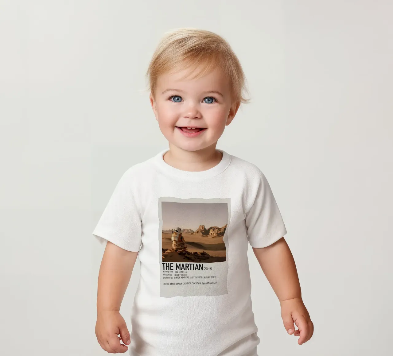 THE MARTIAN 2015 baby t-shirt van MVFminimalist