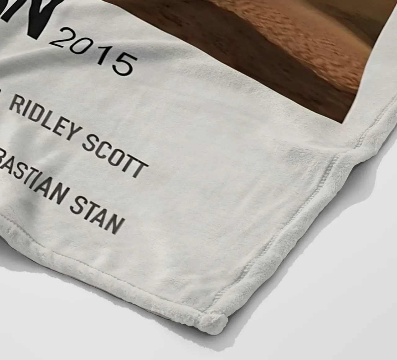 THE MARTIAN 2015 fleece blanket by MVFminimalist