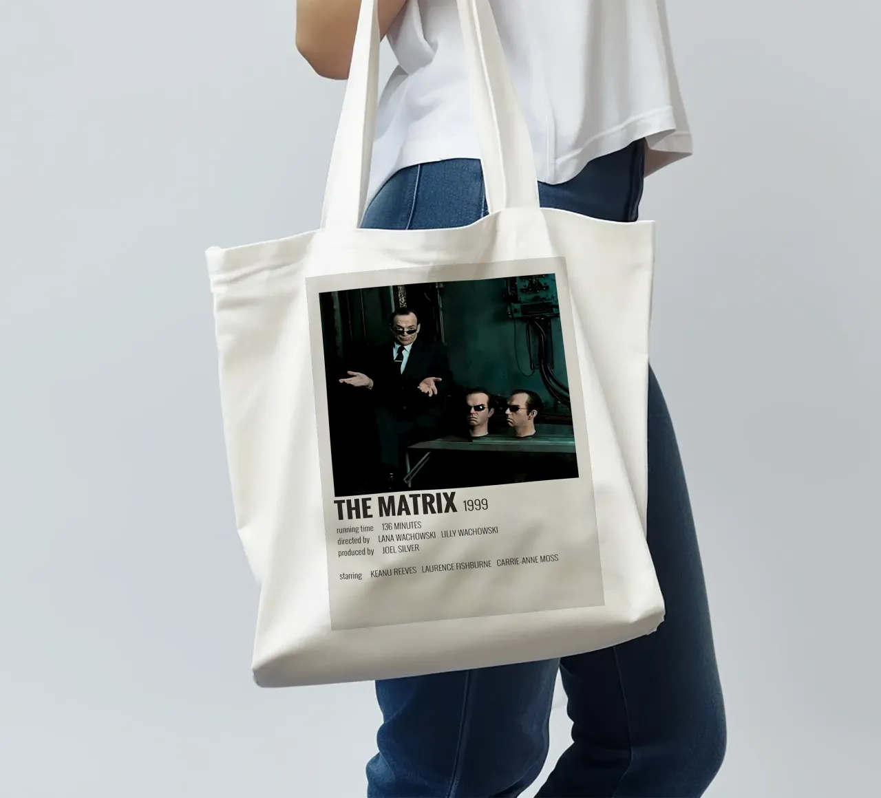 THE MATRIX 1999 borsa in juta da MVFminimalist