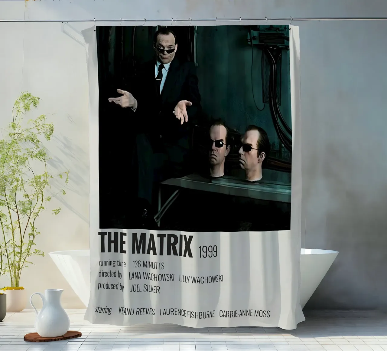 THE MATRIX 1999 tenda da doccia da MVFminimalist