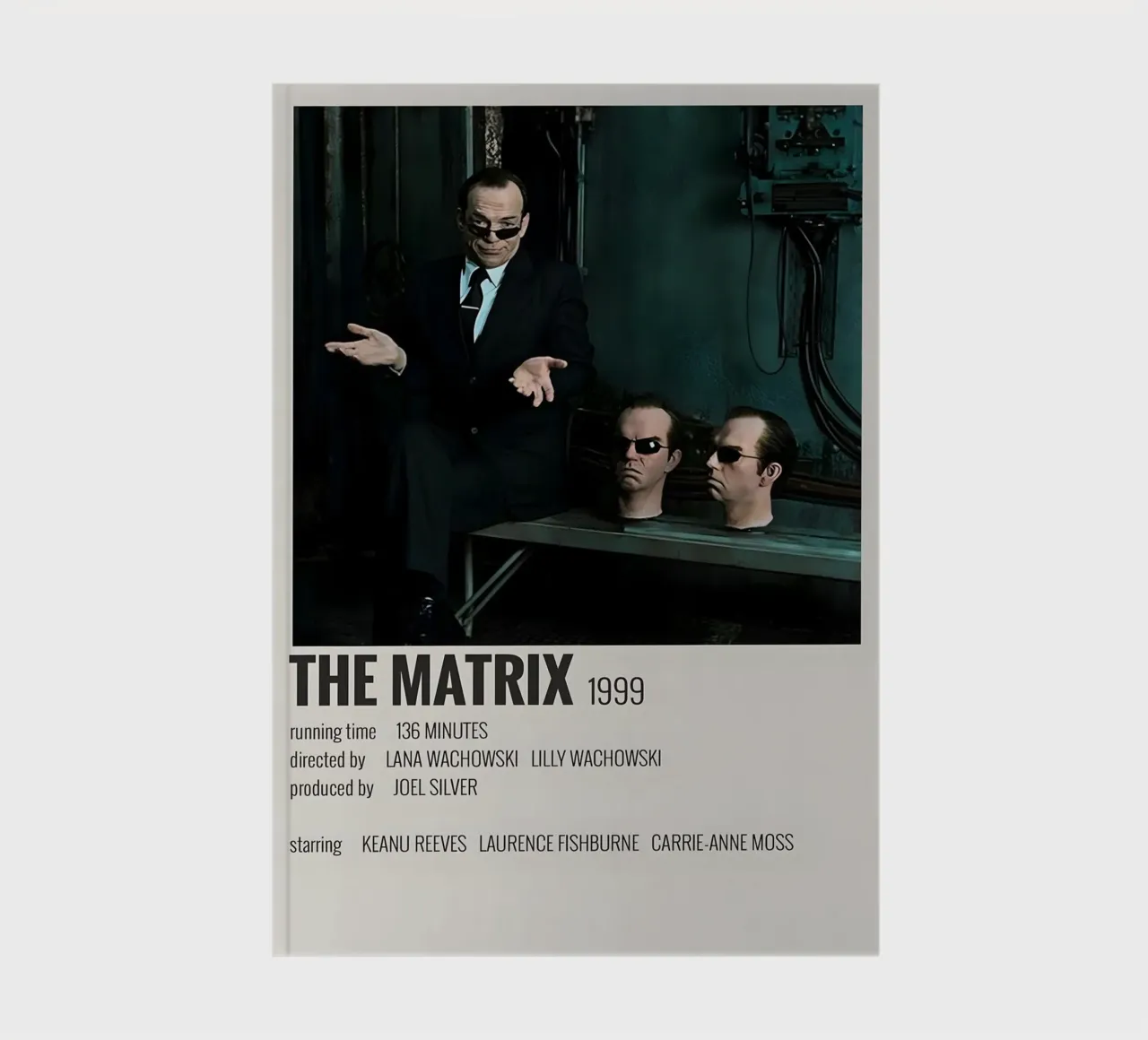 THE MATRIX 1999 notebook by MVFminimalist
