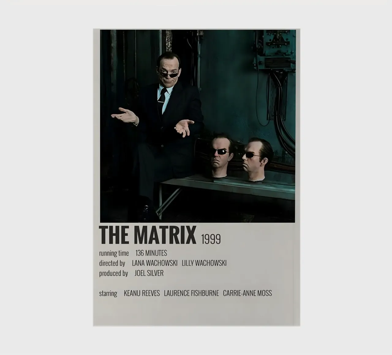 THE MATRIX 1999 notebook by MVFminimalist