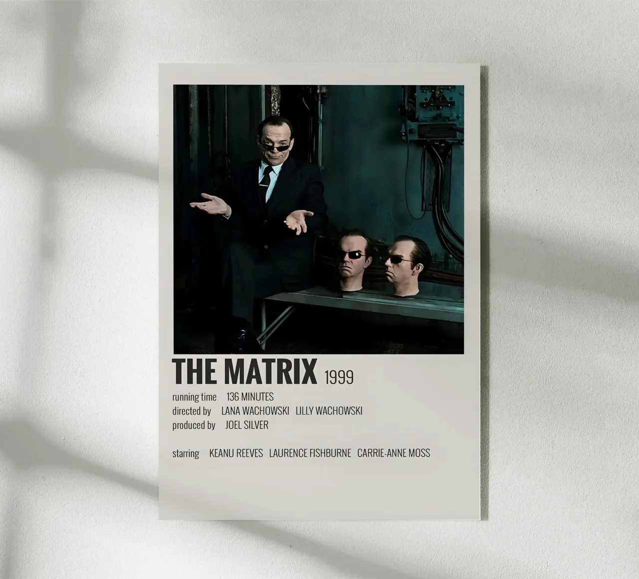 THE MATRIX 1999 plexiglass da MVFminimalist