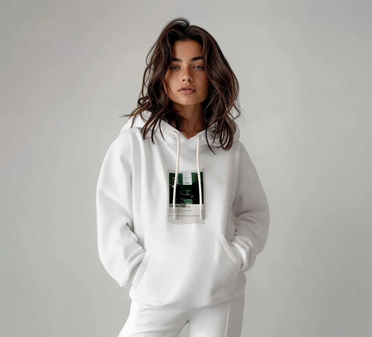 THE MATRIX 1999 felpa con cappuccio da MVFminimalist