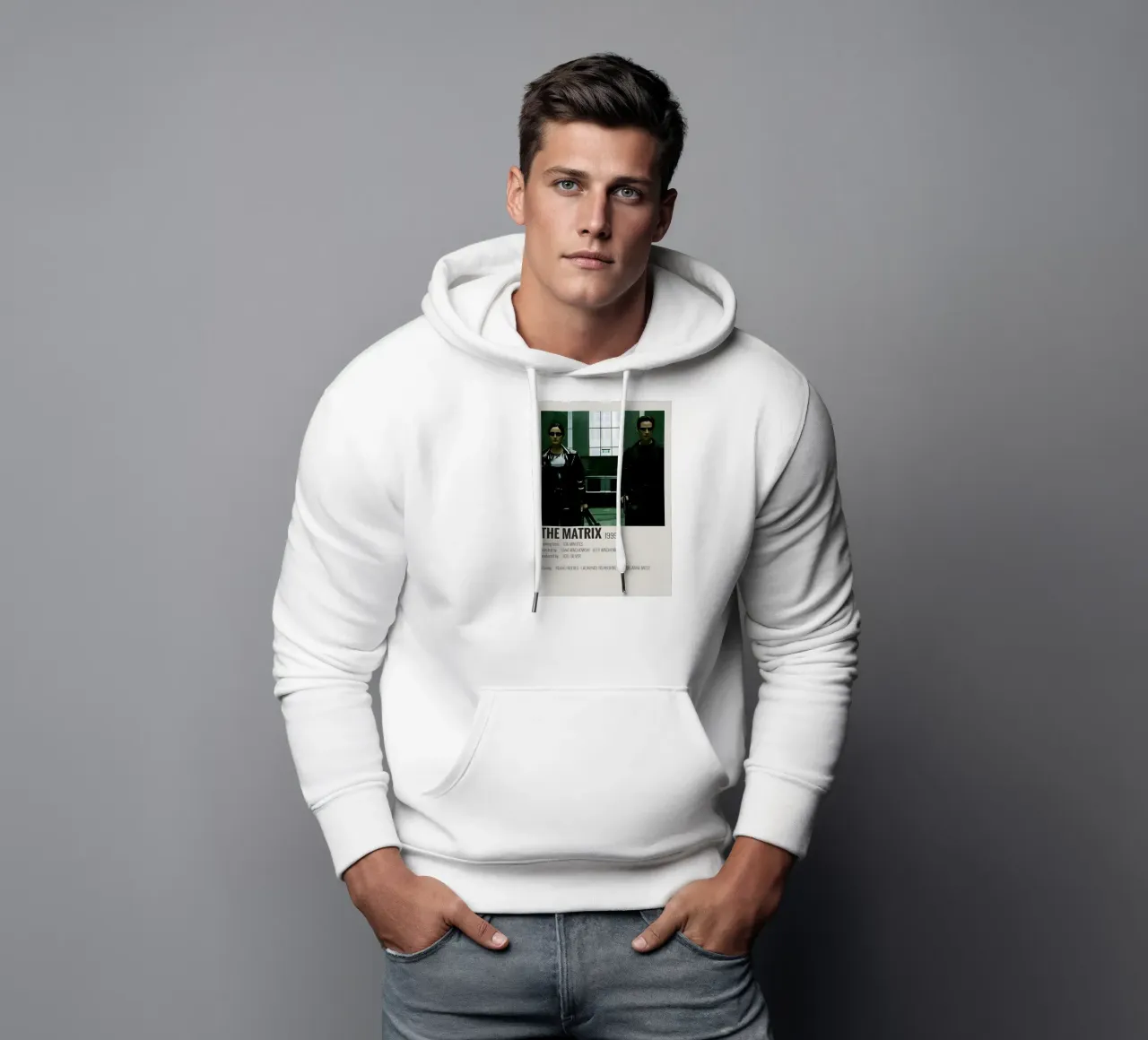 THE MATRIX 1999 felpa con cappuccio da MVFminimalist