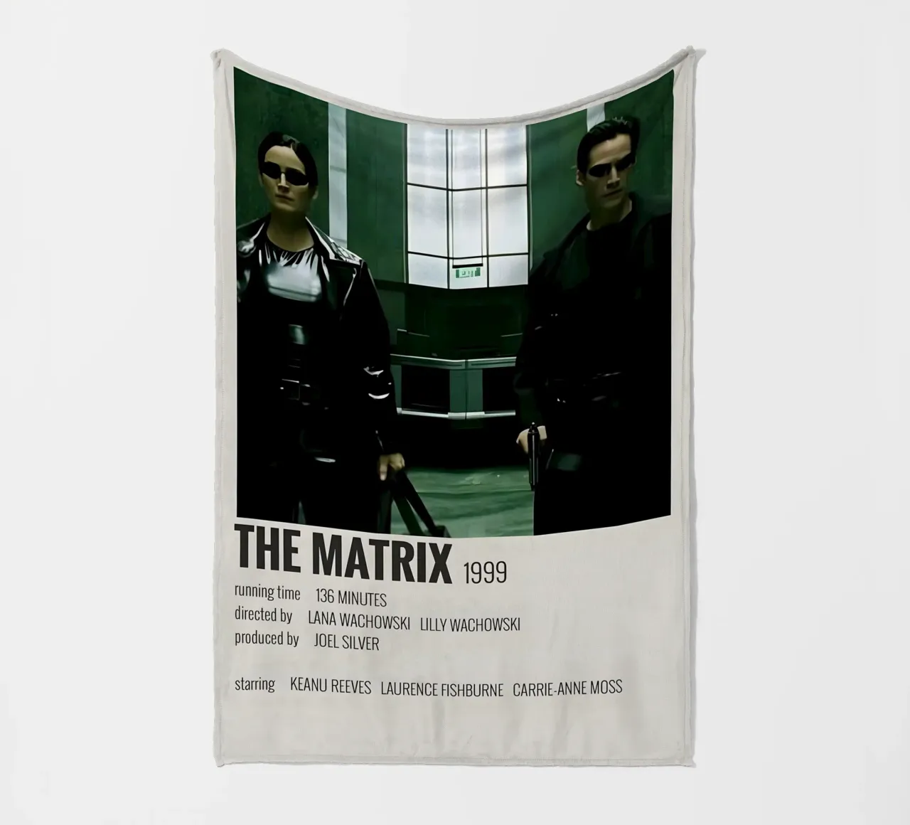 THE MATRIX 1999 coperta in pile da MVFminimalist