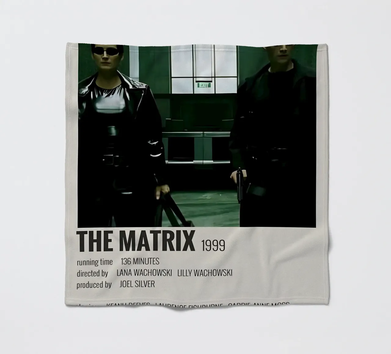 THE MATRIX 1999 coperta in pile da MVFminimalist