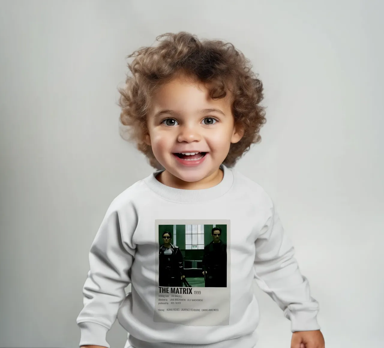 THE MATRIX 1999 felpa neonato da MVFminimalist