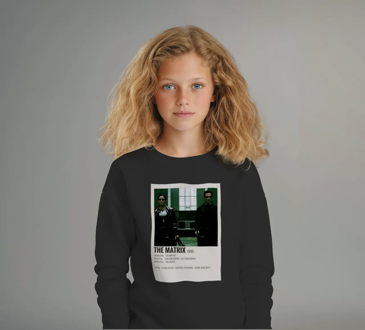 THE MATRIX 1999 felpa bambino da MVFminimalist