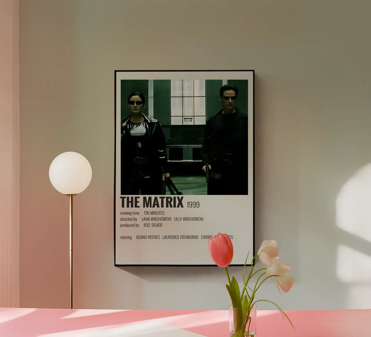 THE MATRIX 1999 plexiglass da MVFminimalist