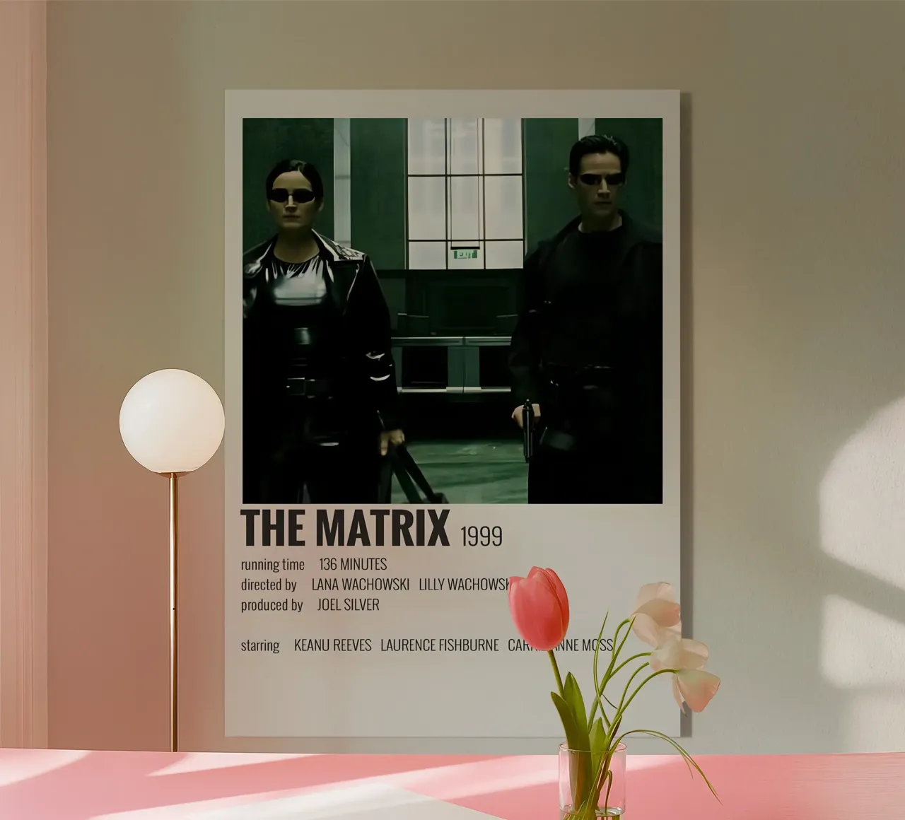 THE MATRIX 1999 plexiglass da MVFminimalist