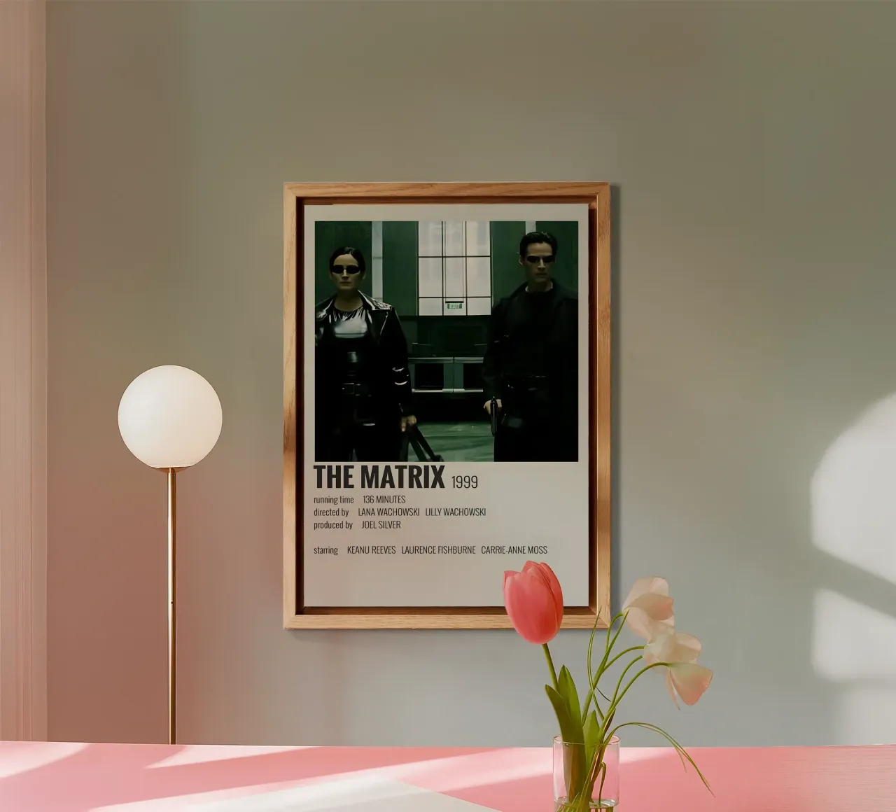 THE MATRIX 1999 alluminio dibond da MVFminimalist