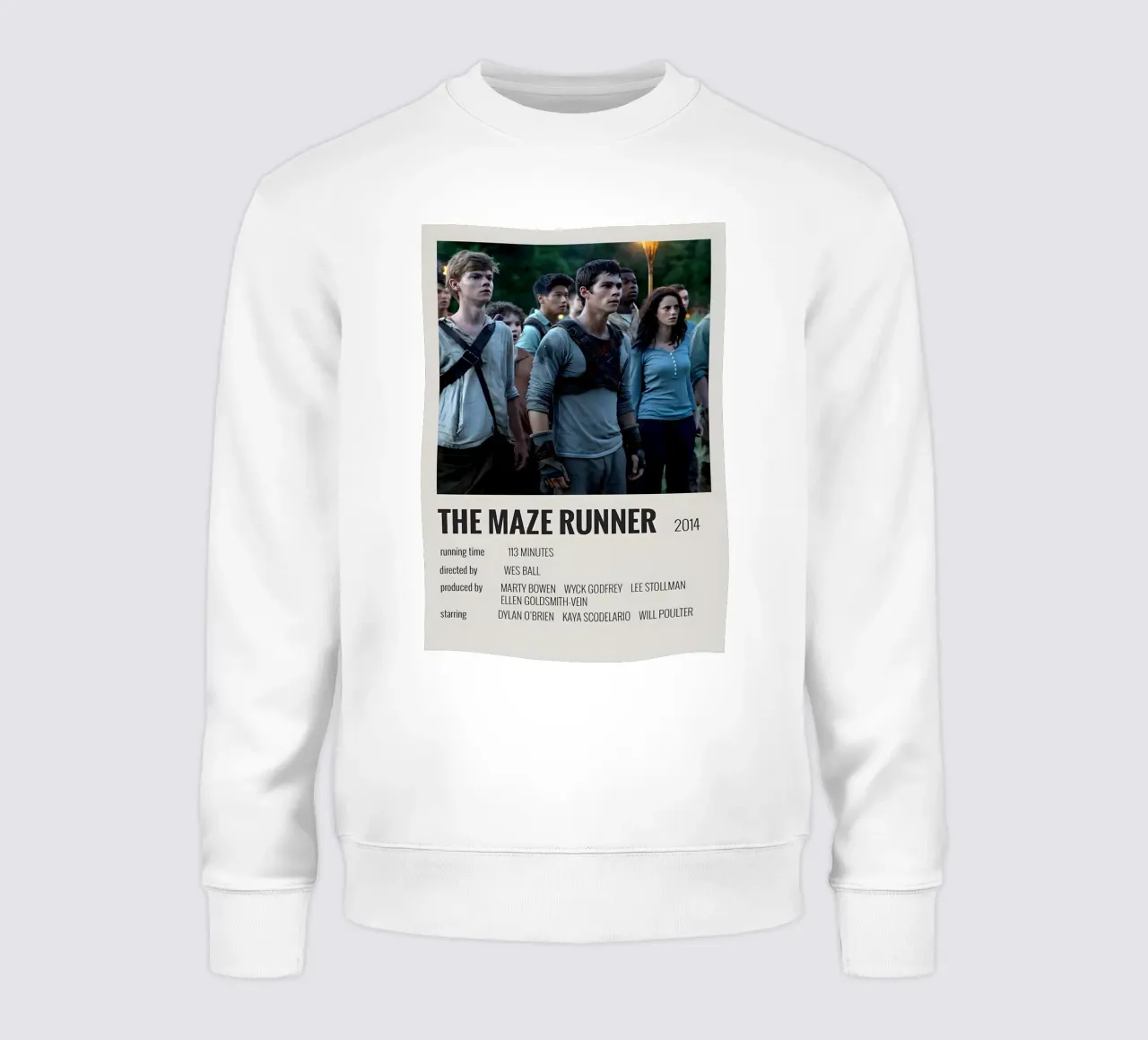 THE MAZE RUNNER 2014 felpa da MVFminimalist