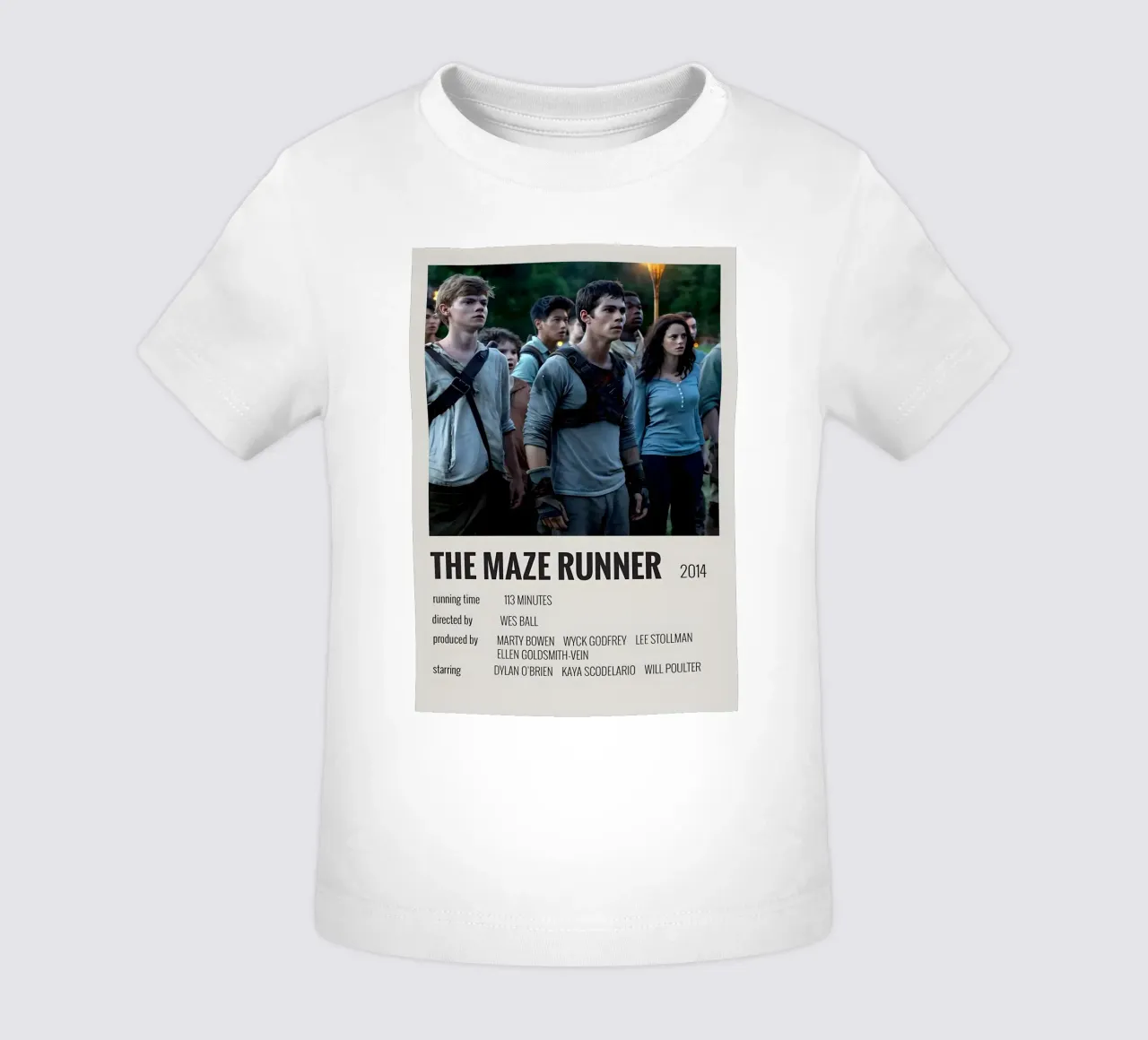 THE MAZE RUNNER 2014 maglietta neonato da MVFminimalist