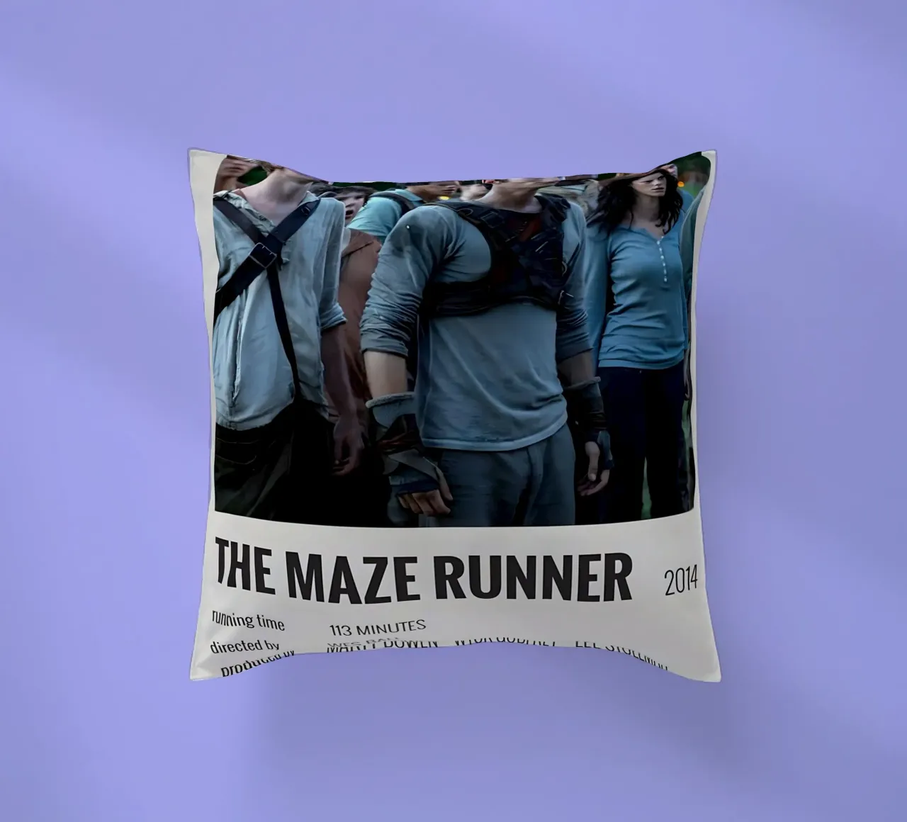 THE MAZE RUNNER 2014 cuscino da MVFminimalist