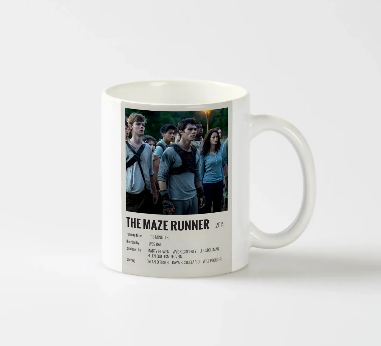 THE MAZE RUNNER 2014 tazza in ceramica da MVFminimalist