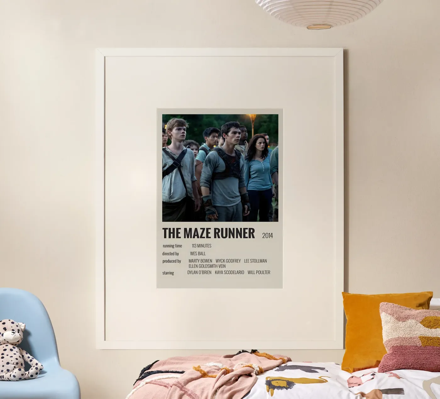 THE MAZE RUNNER 2014 poster da MVFminimalist