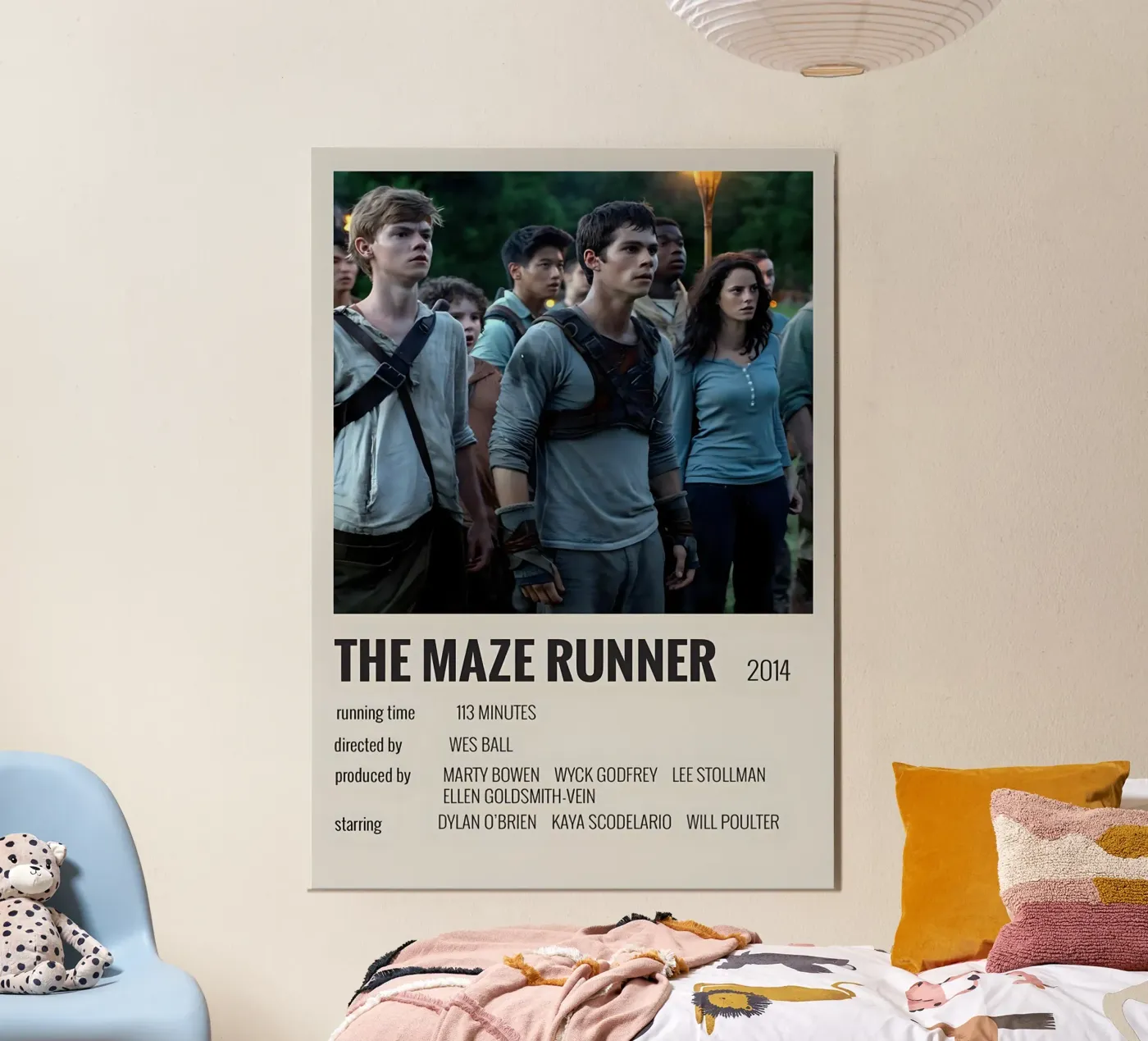 THE MAZE RUNNER 2014 poster da MVFminimalist