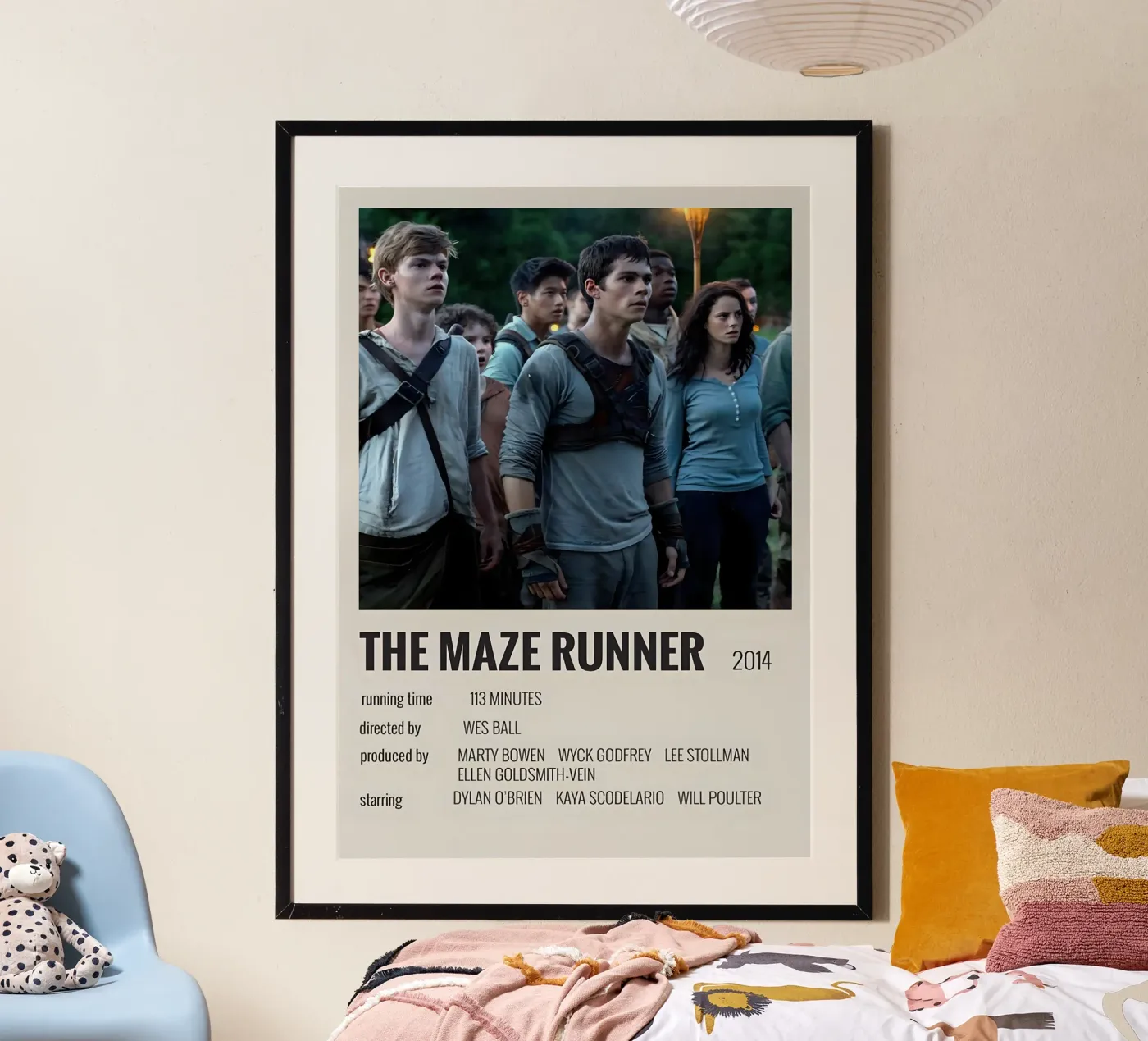 THE MAZE RUNNER 2014 poster da MVFminimalist