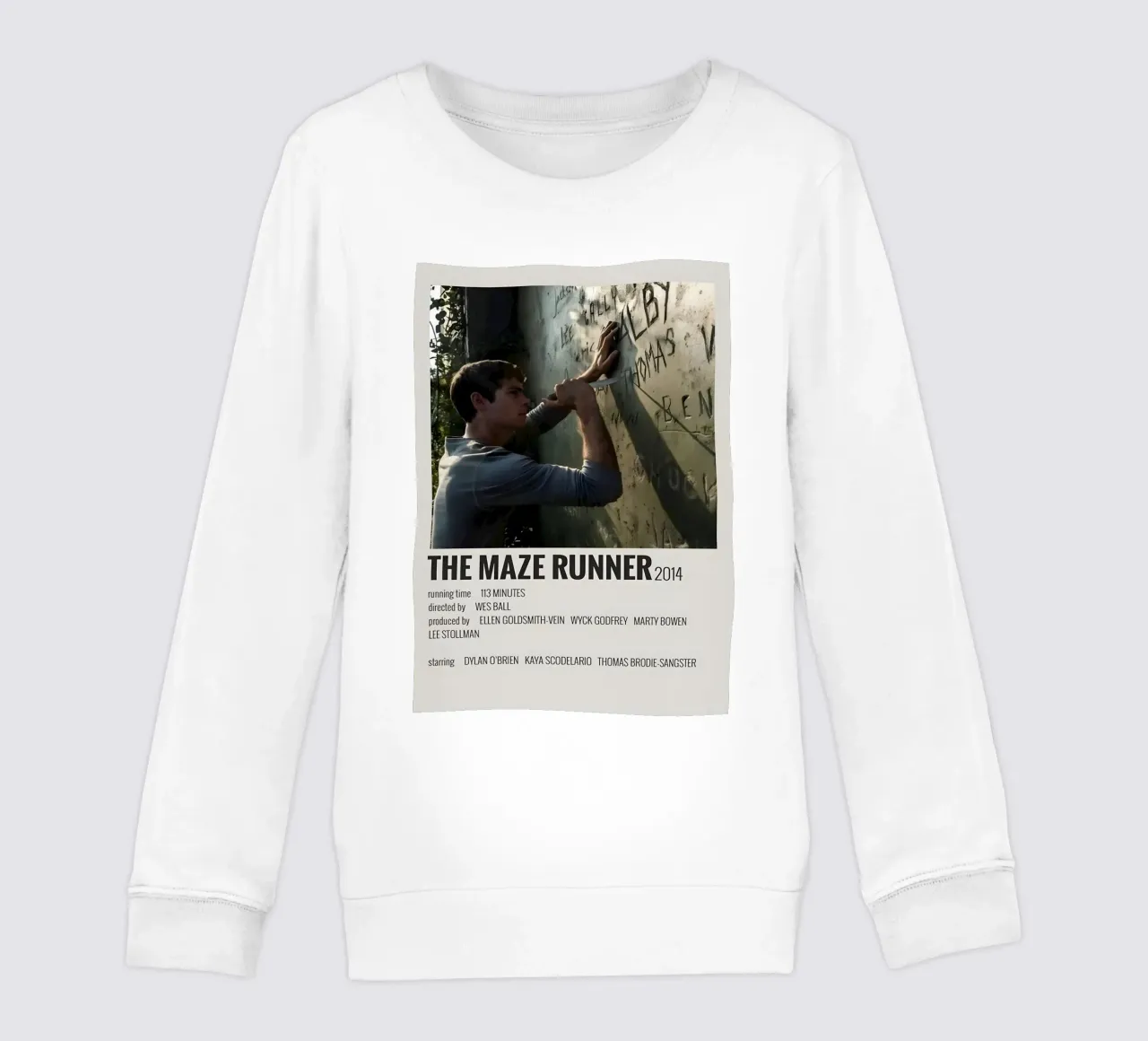 THE MAZE RUNNER 2014 felpa bambino da MVFminimalist