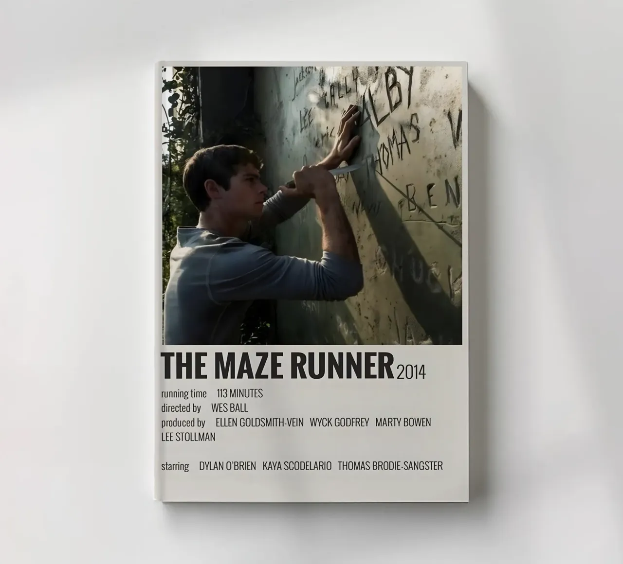 THE MAZE RUNNER 2014 notebook by MVFminimalist