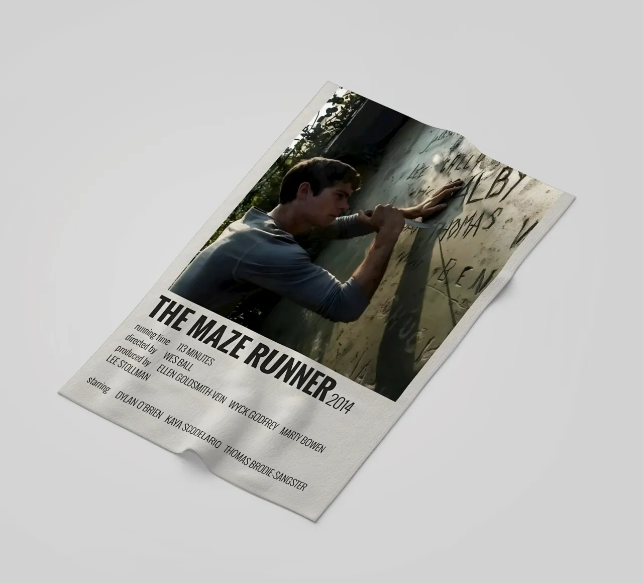 THE MAZE RUNNER 2014 telo mare da MVFminimalist
