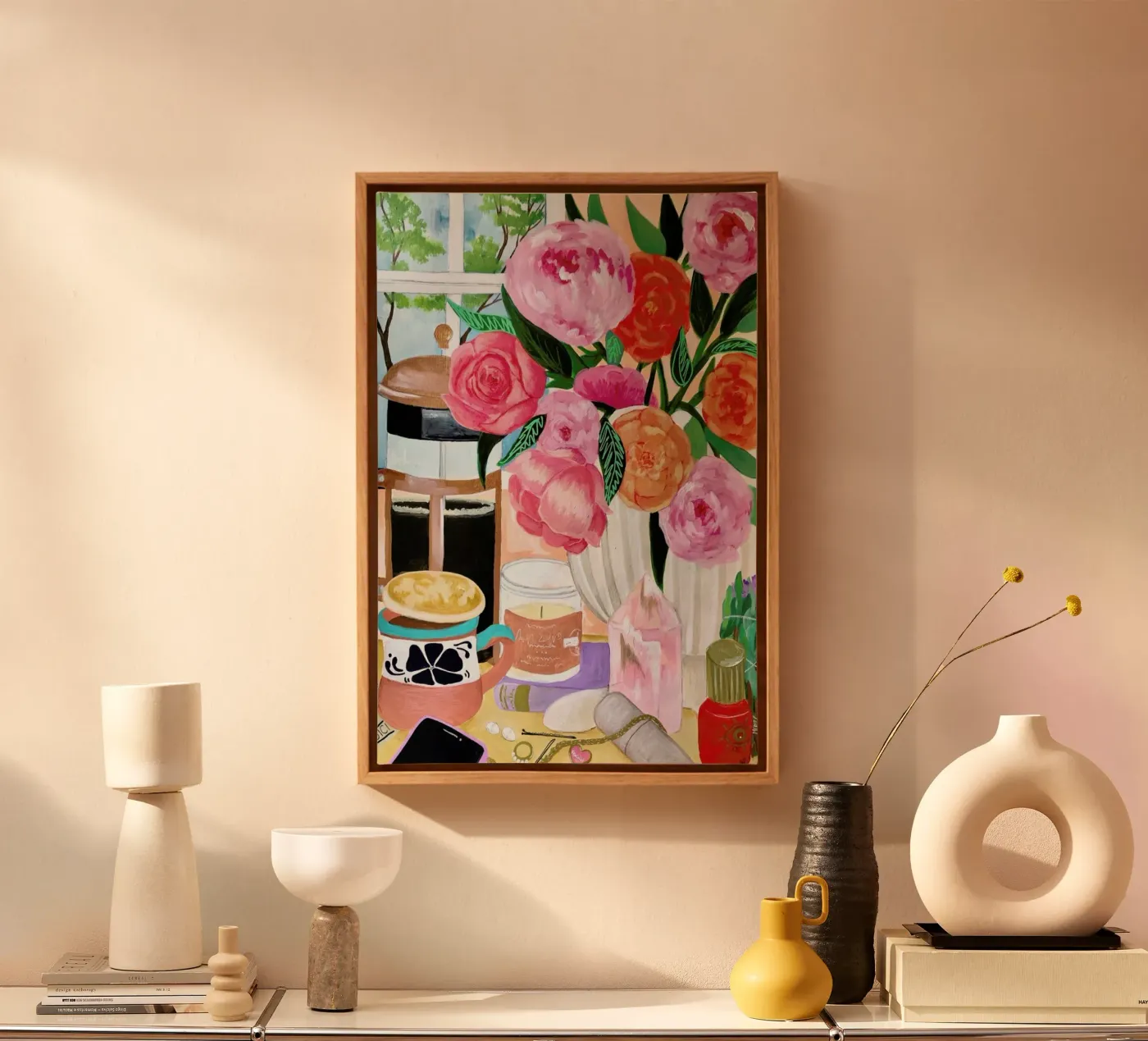 Pink tela da Paloma Kua