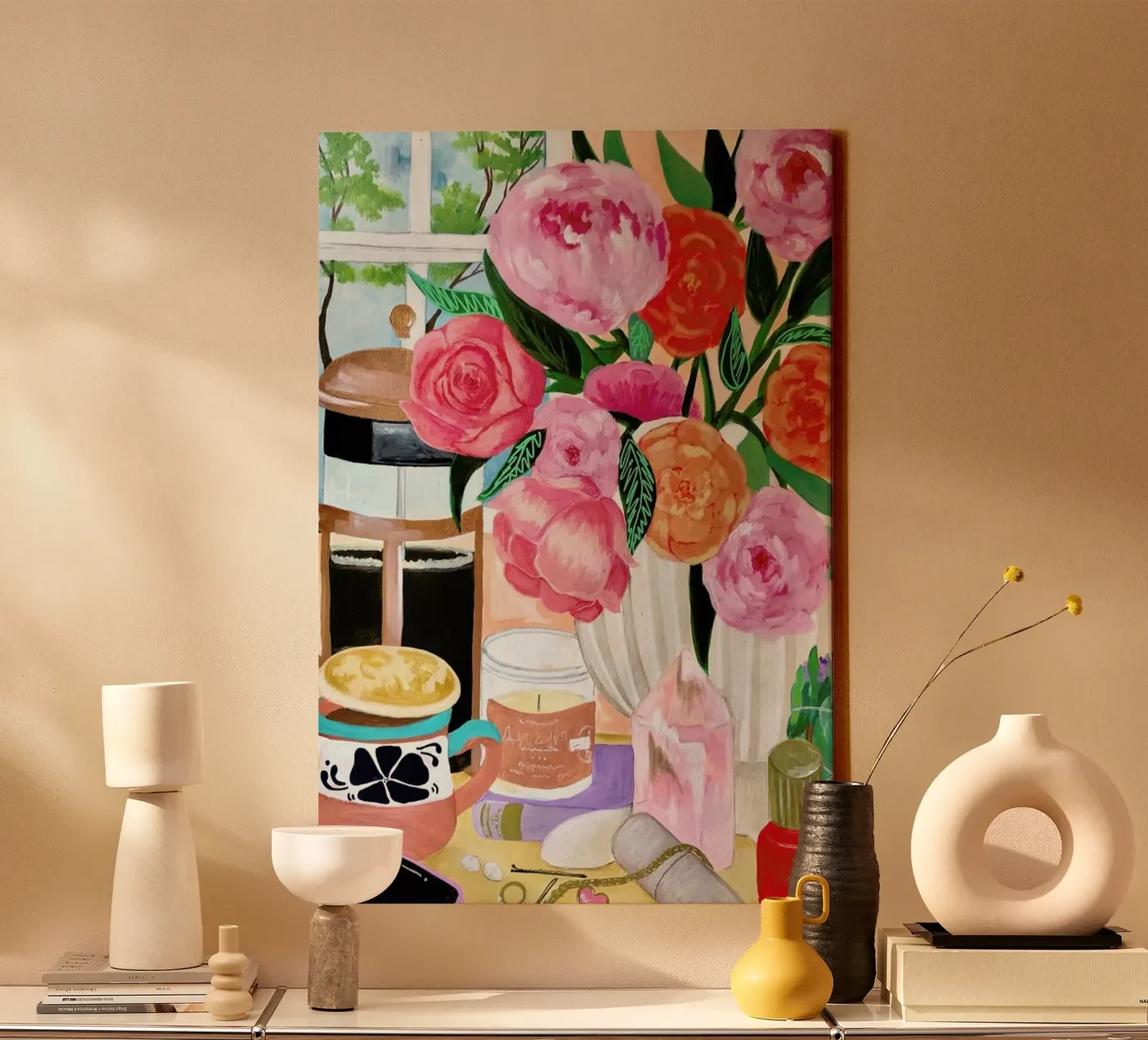 Pink tela da Paloma Kua